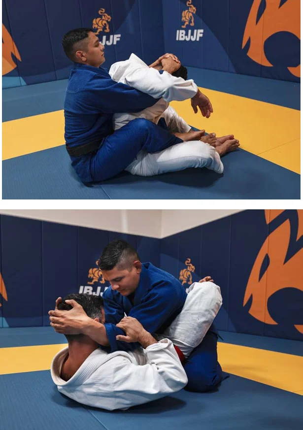 Llave cervical sin estrangulación - Manual Technical Fouls & Illegal Moves de la IBJJF