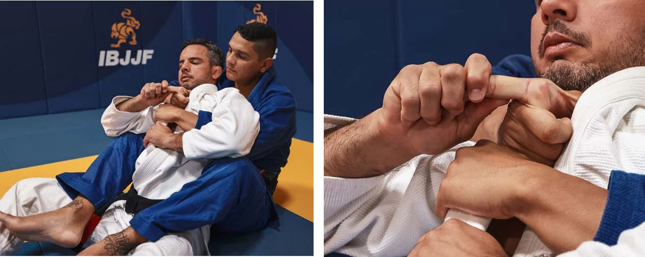 Doblar los dedos hacia atrás - Manual Technical Fouls & Illegal Moves de la IBJJF