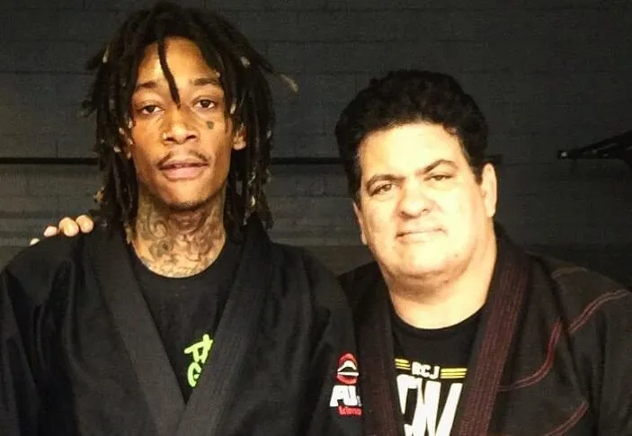 Wiz Khalifa entrenando BJJ en la academia
